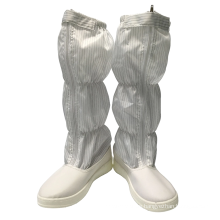 ESD PU booties White  Color Industrial Safety Working bootie Cleanroom Booties